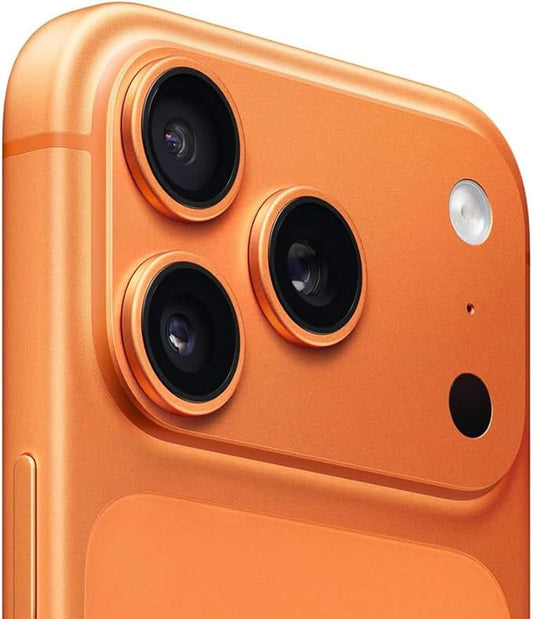 Apple iPhone 17 Pro, Versión de EE. UU., 256GB, eSIM, Naranja Cósmico - Desbloqueado (Reacondicionado)