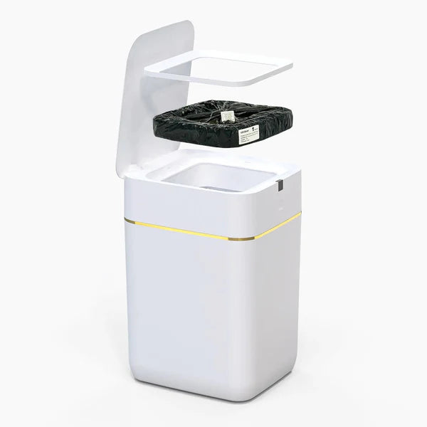 Anillo de Bolsa de Repuesto Airdeer, Bolsas para bote de basura, Bolsa de basura continua de 10 m, Diseñado para el bote de basura inteligente autosellante Airdeer (A1/L2, Paquete de 6)