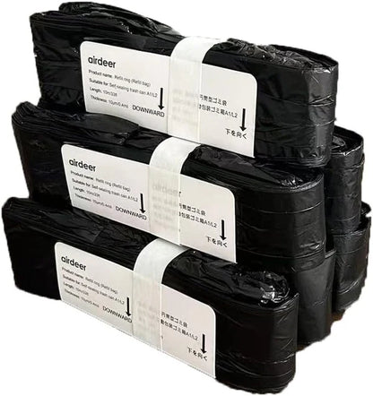 Anillo de Bolsa de Repuesto Airdeer, Bolsas para bote de basura, Bolsa de basura continua de 10 m, Diseñado para el bote de basura inteligente autosellante Airdeer (A1/L2, Paquete de 6)