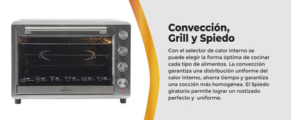 URSUS TROTTER | Horno Eléctrico 80 Litros Ut-Backofen- Ursus Trotter